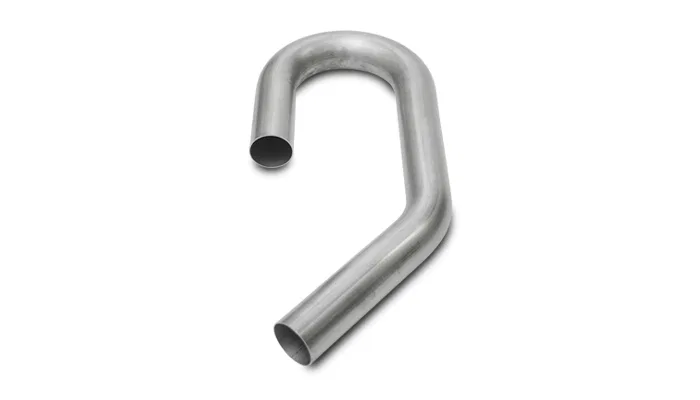 2603 – VIBRANT Exhaust Pipe - Bend 180 Degree, 1-3/4 Inch Outside Diameter Stainless Steel 3-1/2 Inch Centerline Radi...
